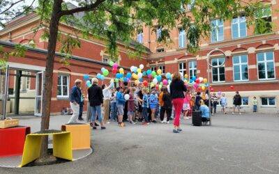 Start in die Sommerferien und verabschiedung der vierten Klassen